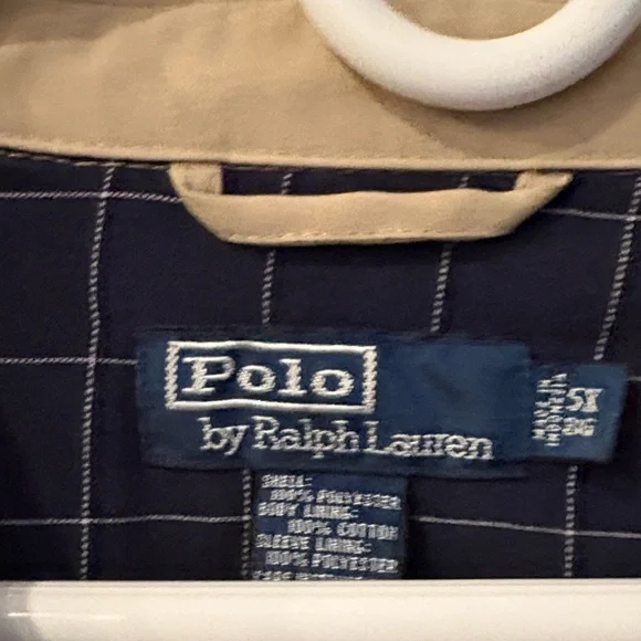 Polo by Ralph Lauren Men's Beige Lightweight Jacket - Picture 2 of 3